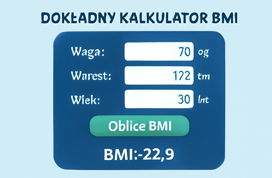 Dokładny Kalkulator BMI z Wiekiem - Przewodnik 2025